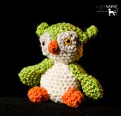 Amigurumi is the Japanese art of knitting or crocheting small stuffed animals and anthropomorphic cr