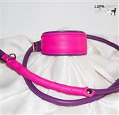 Soft collars, made with fine Italian Leathers.
This series is characterized by a double layer of le