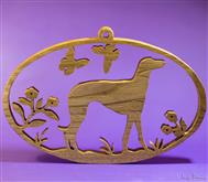 Oval cutout of a Galgo with butterflies
Dimensions: 28cm x 19cm Base version in [...]