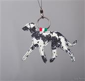 Exclusive Lupavaro keychain ??entirely handmade using the best leathers. 
We can represent Canine B