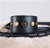 This is our Classic line of collars for greyhound, tall, enveloping and extremely comfortable and re